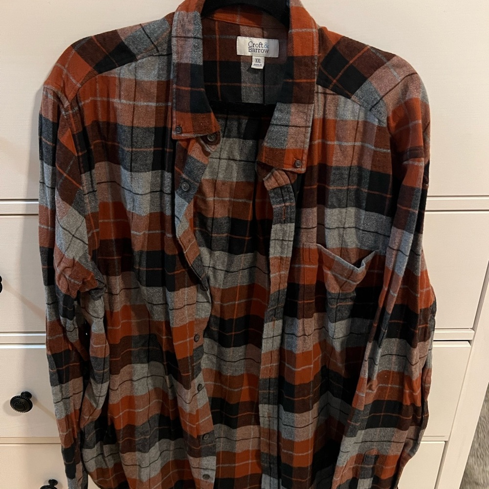Croft & Barrow Plaid Flannel